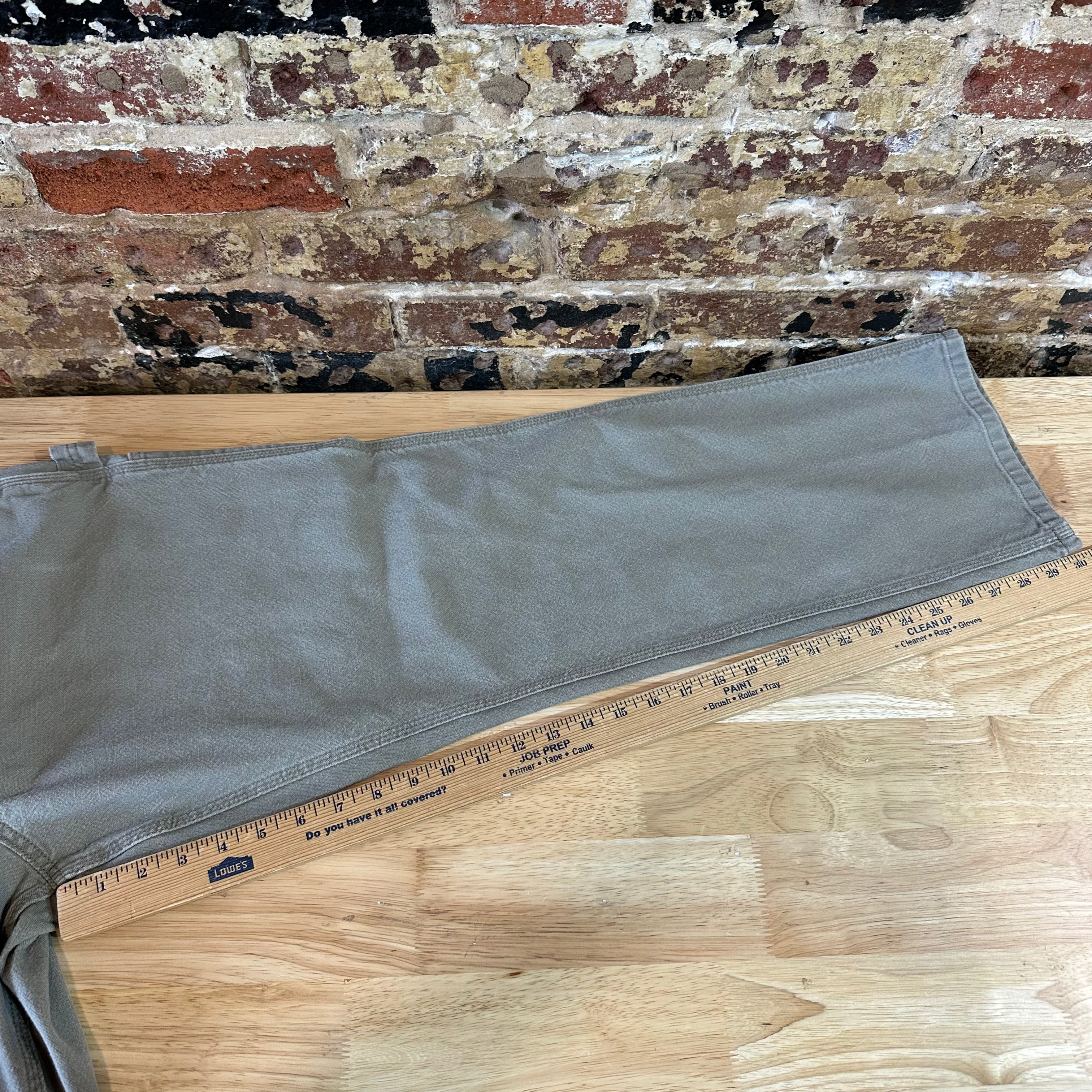 Carhartt Mens 36x32 Tan Pants