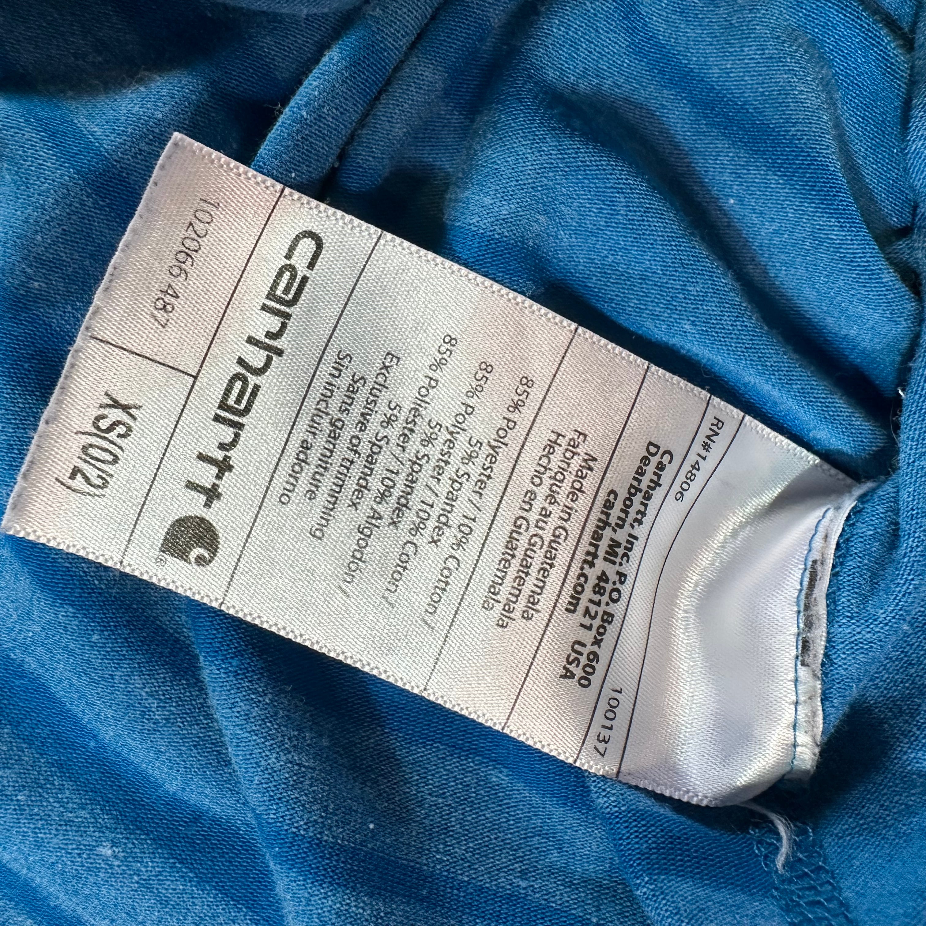 Carhartt Womens XS Short Sleeve T-Shirt