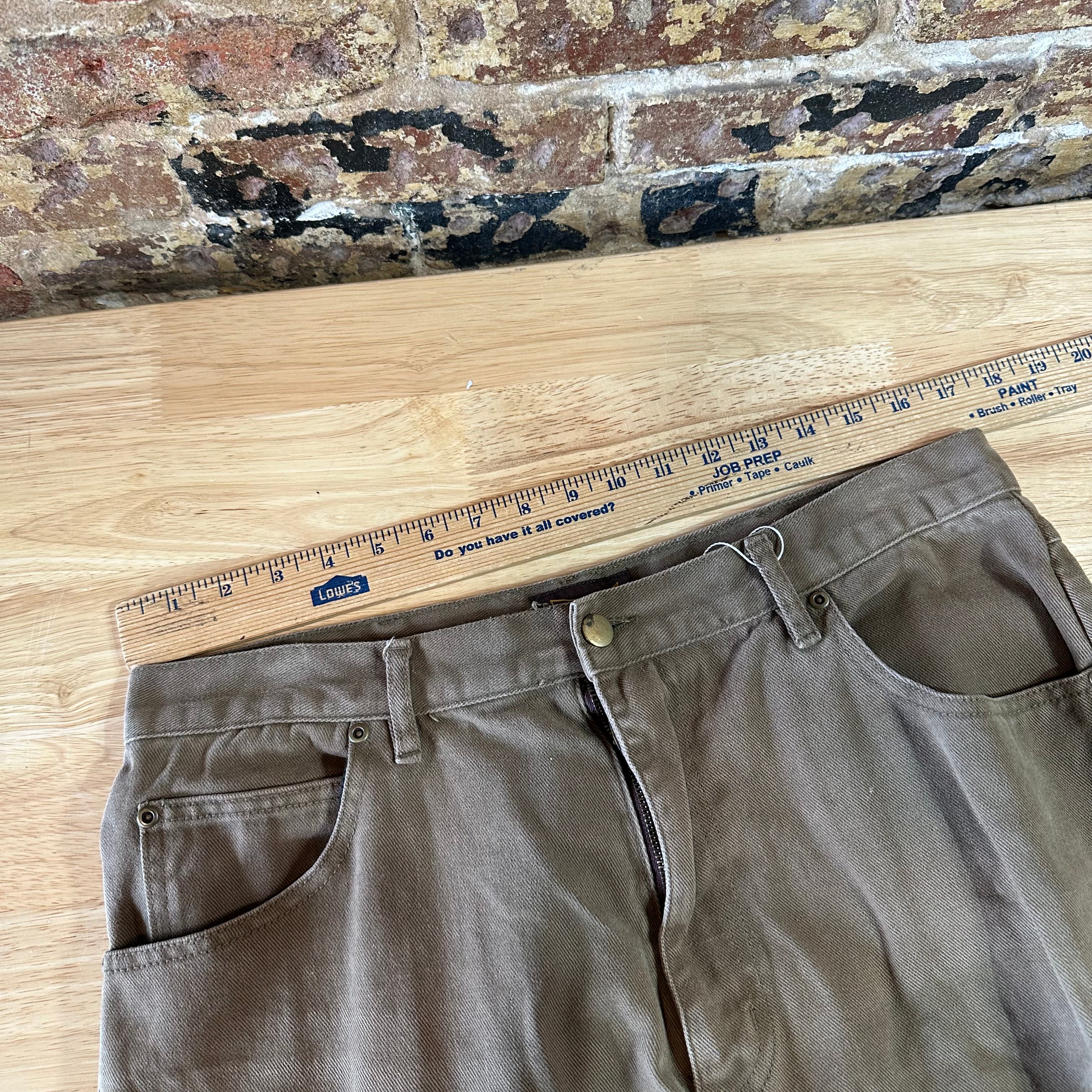 GameHide Mens 36x34 brown Pants