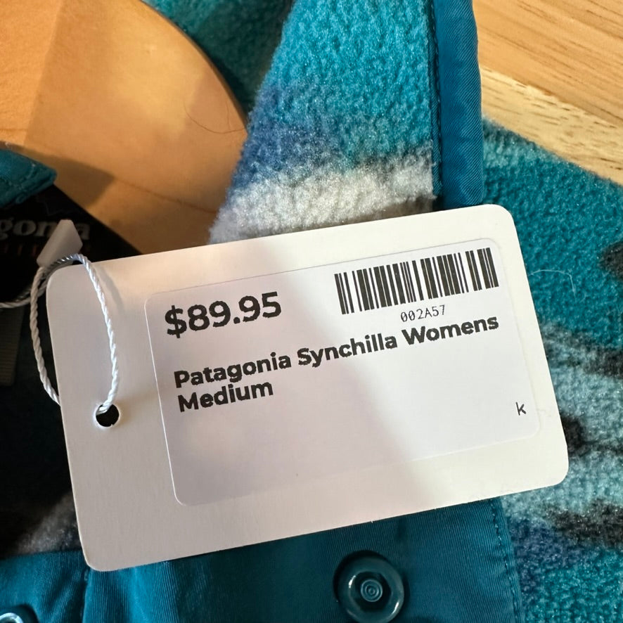 Patagonia Synchilla Womens Medium Snap Fleece