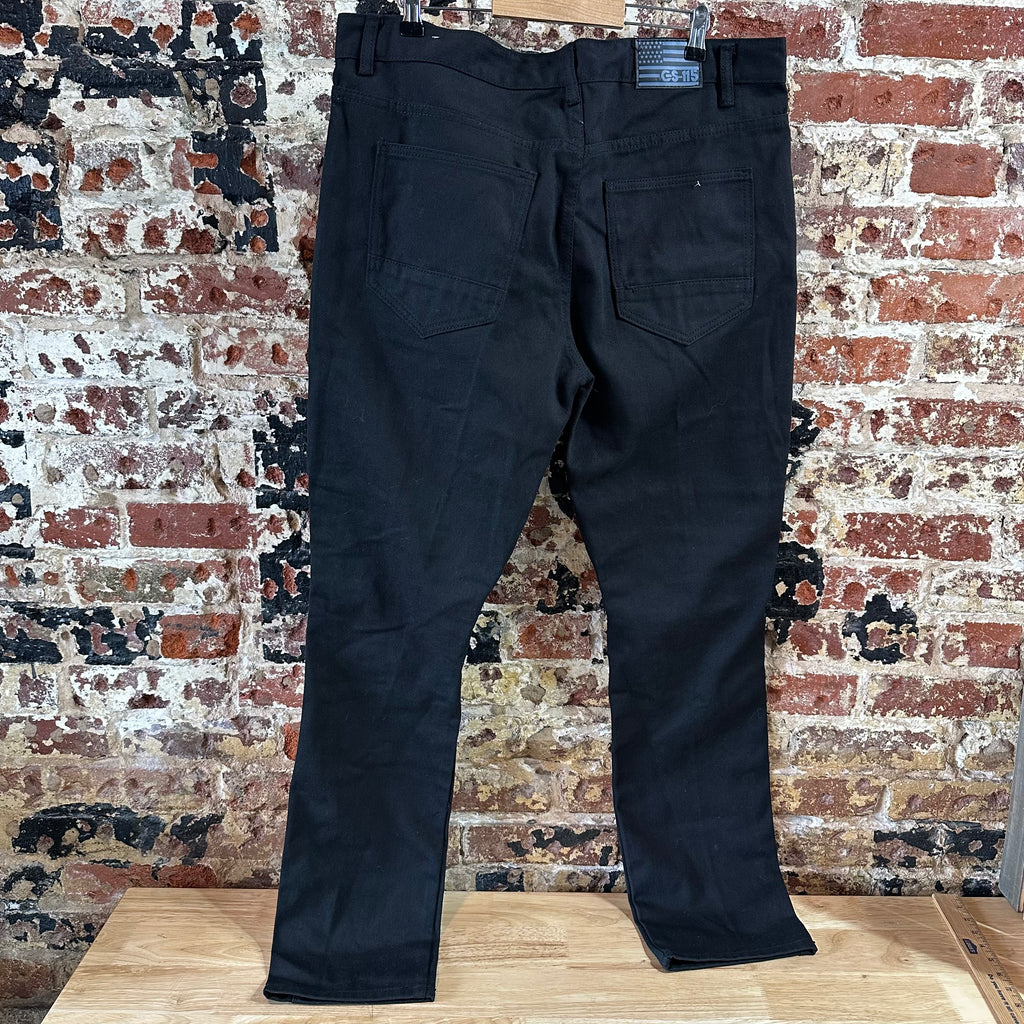 GS-115 Mens 38x34 Black Jeans