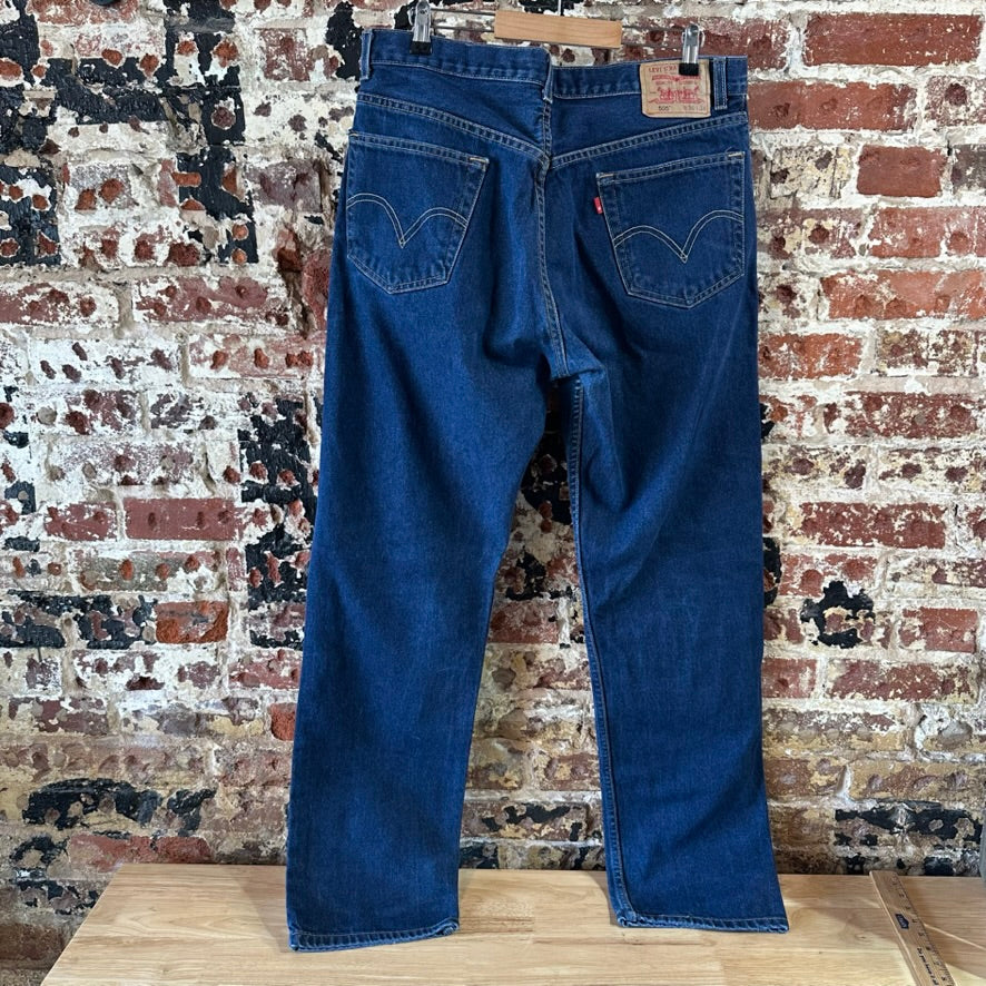 Levi's 505 Mens 36x34 Blue Jeans