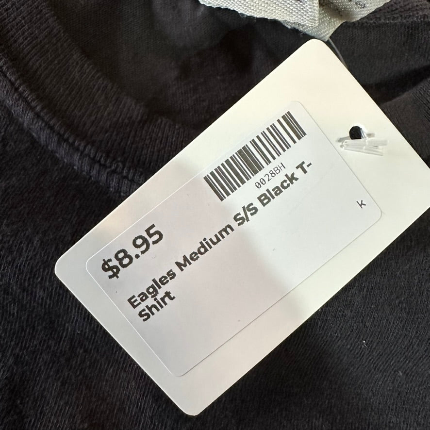 Eagles Medium S/S Black T-Shirt
