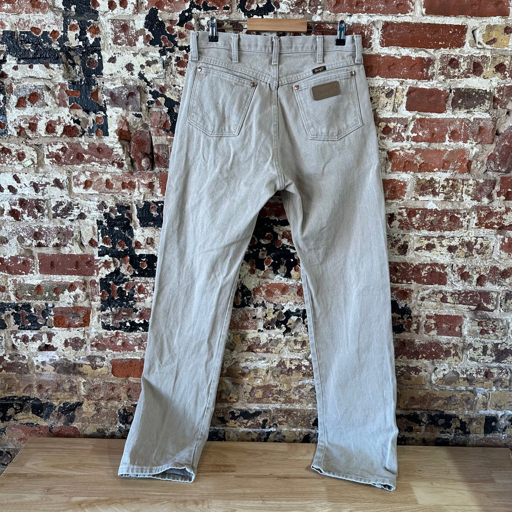 Wrangler Jeans 32x36 Tan western rodeo cowboy cut 13mwztn