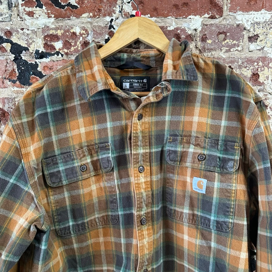 Carhartt Men's Large Flannel Button Shirt