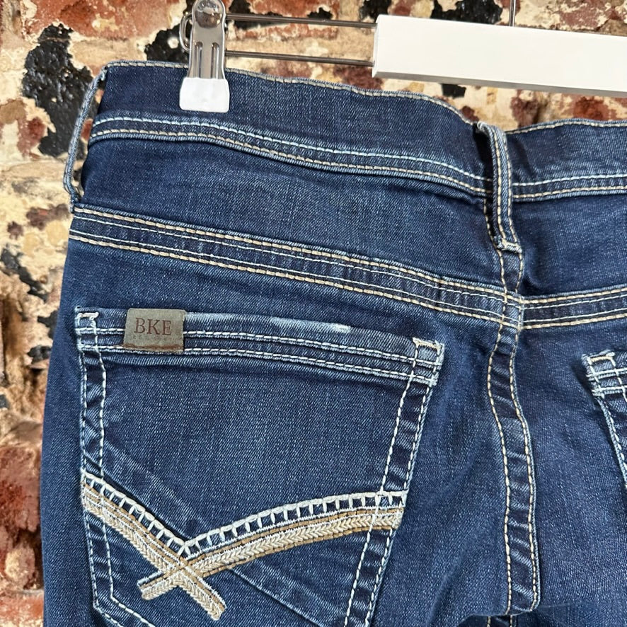 BKE Mens 34x34 Blue Jeans