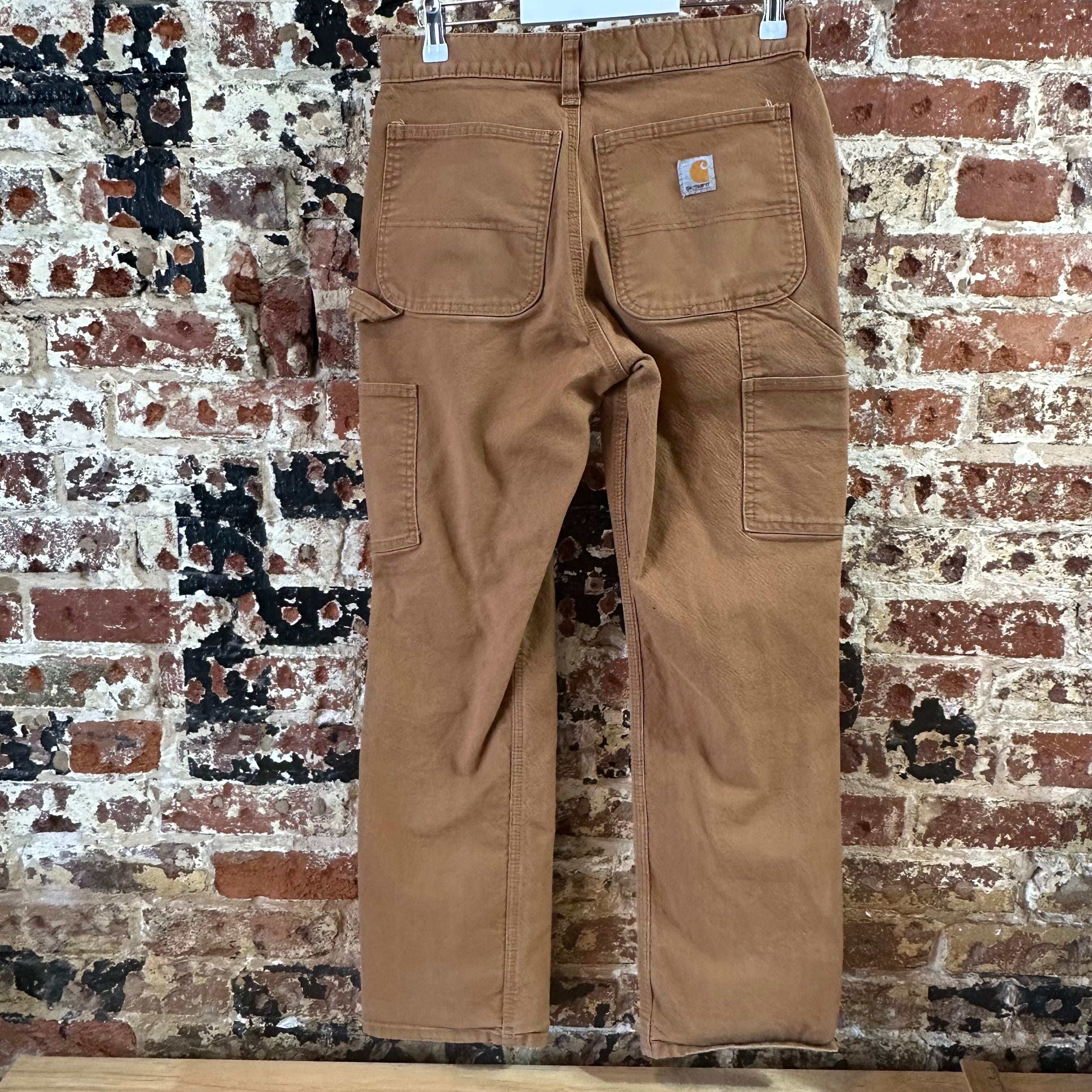 Carhartt Mens 30x32 Brown Pants