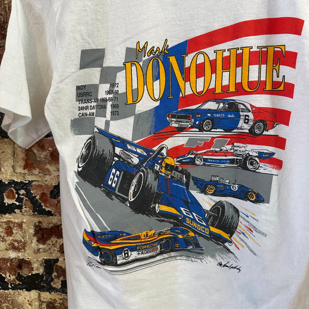 VTG Mark Donohue Men's Small S/S T-Shirt