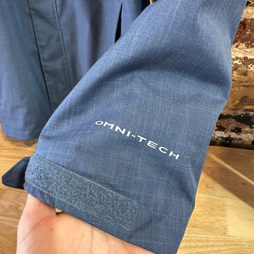 Columbia Omni Tech Men's Large Blue Jacket