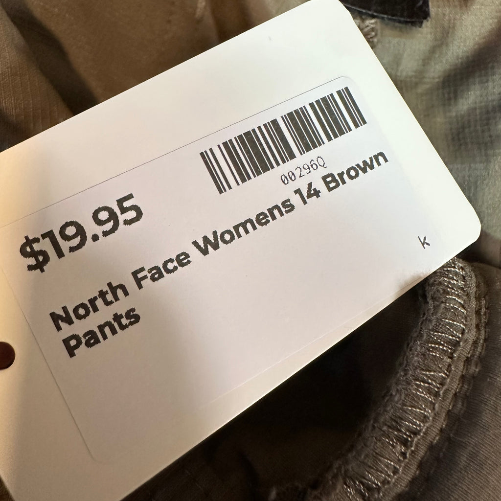 North Face Womens 14 Brown Pants