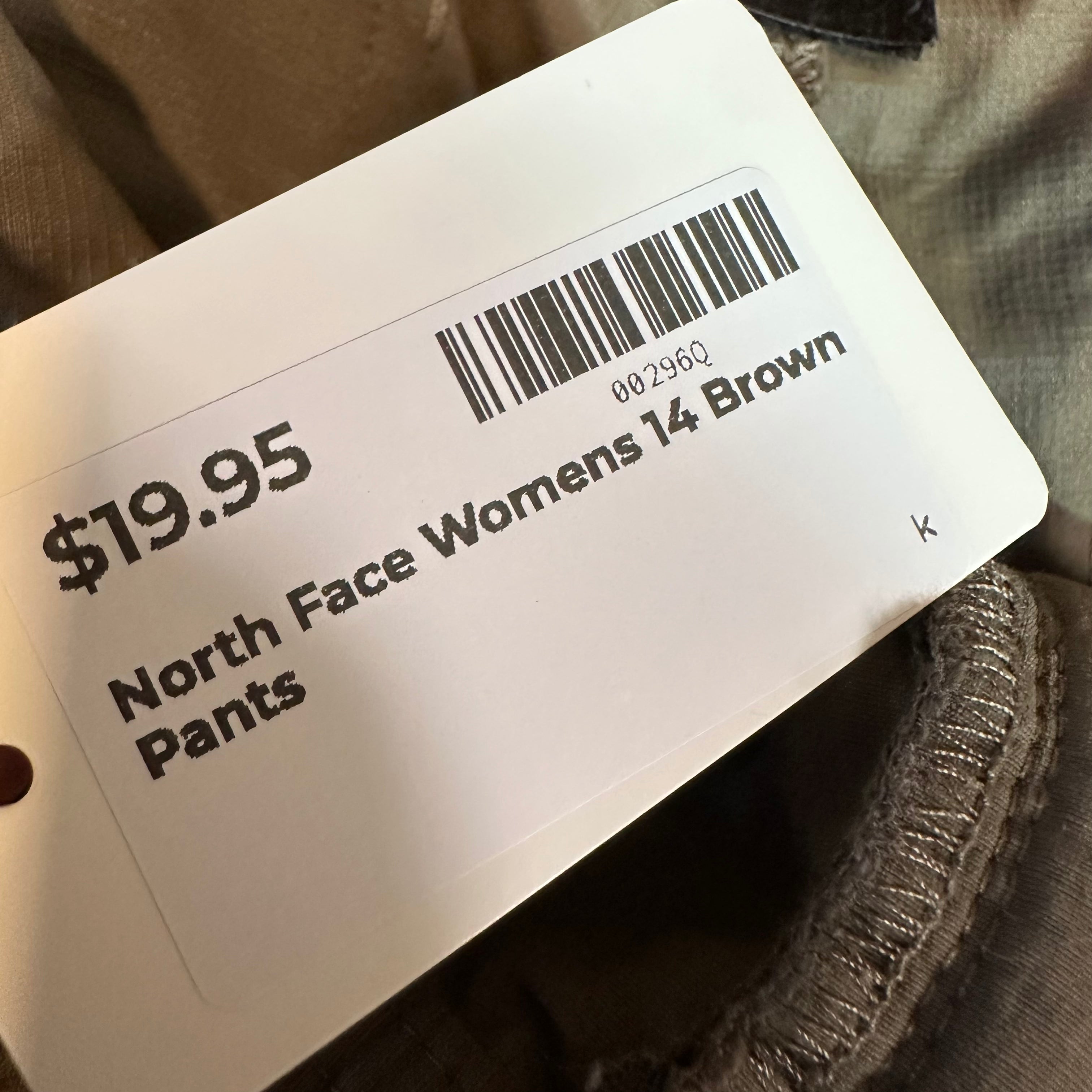 North Face Womens 14 Brown Pants
