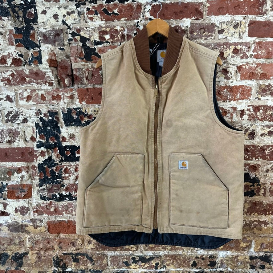 Carhartt Brown Vest Mens Large Tall