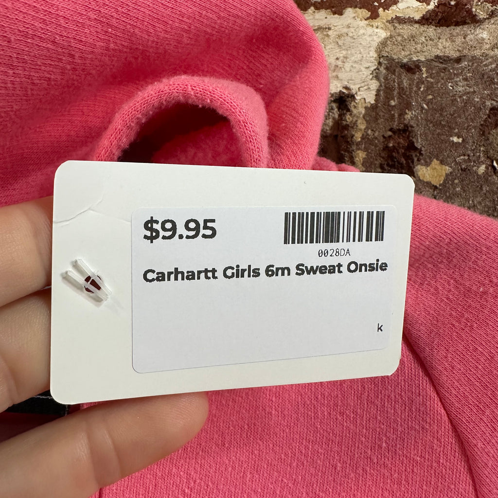 Carhartt Girls 6M Sweat Onsie