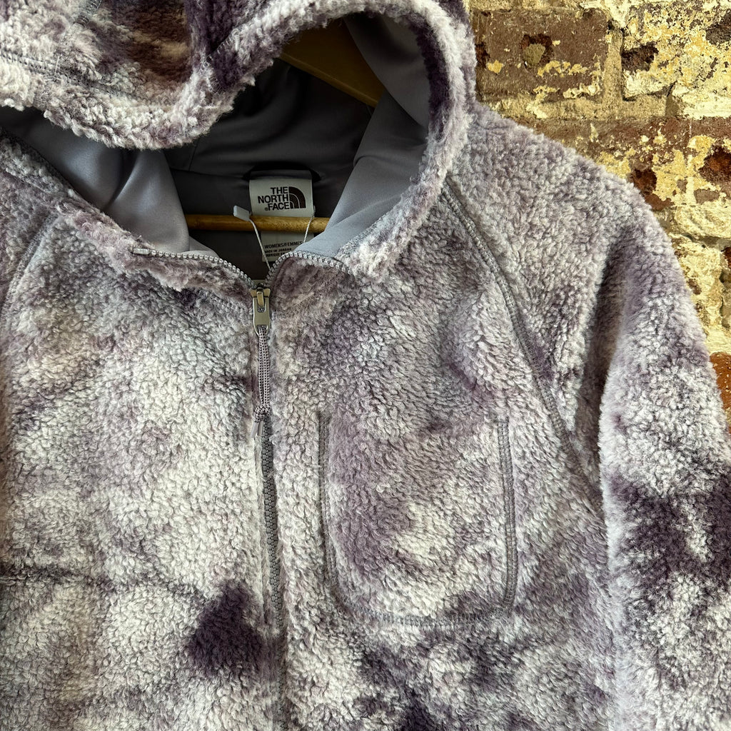 THE NORTH FACE Womens Small Purple Hooded Fleece