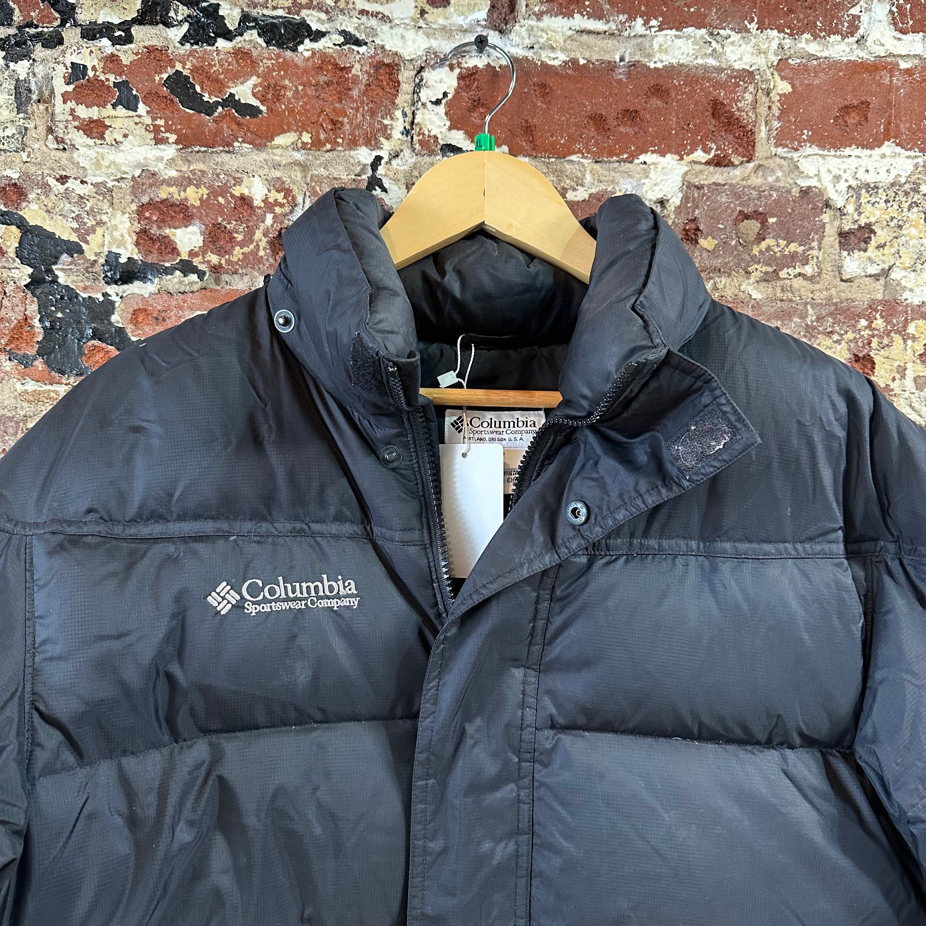 Columbia Boys XL 18/20 Black Puffer Jacket