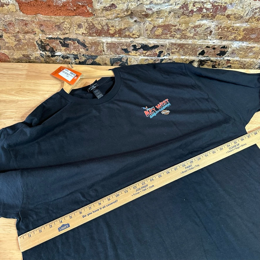 Harley Davidson Men's 3XL Long Sleeve Black T-Shirt NEW