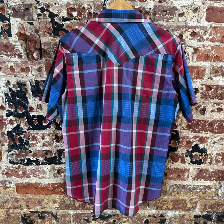 Rustler Button Up Shirt Mens Medium Western