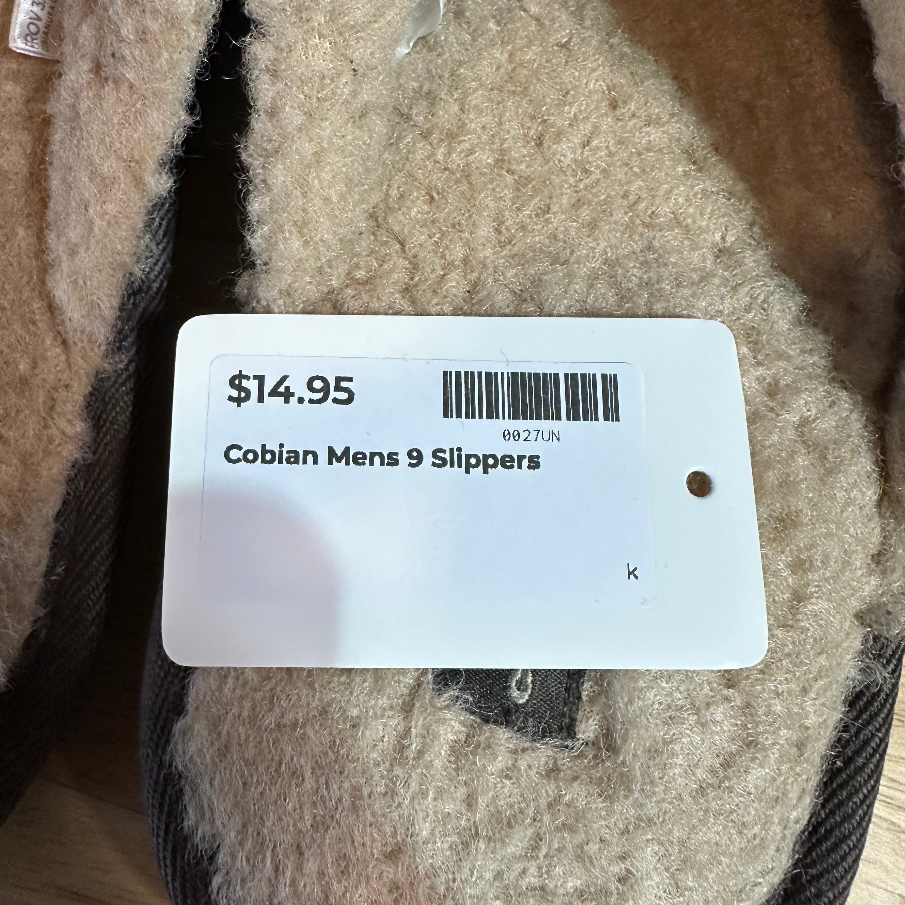 Cobian Mens 9 Slippers