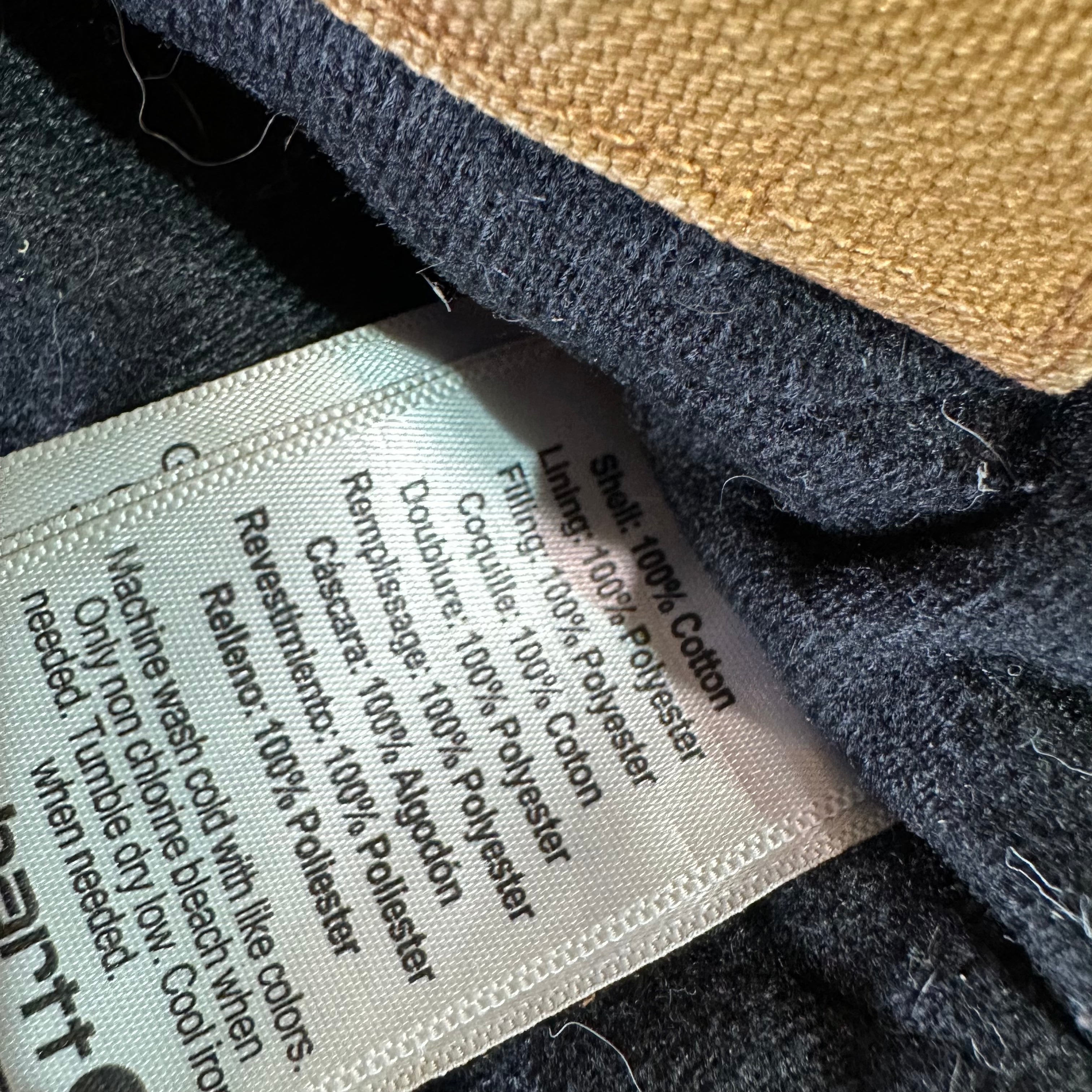 Carhartt Boys Small 7/8 Brown Jacket