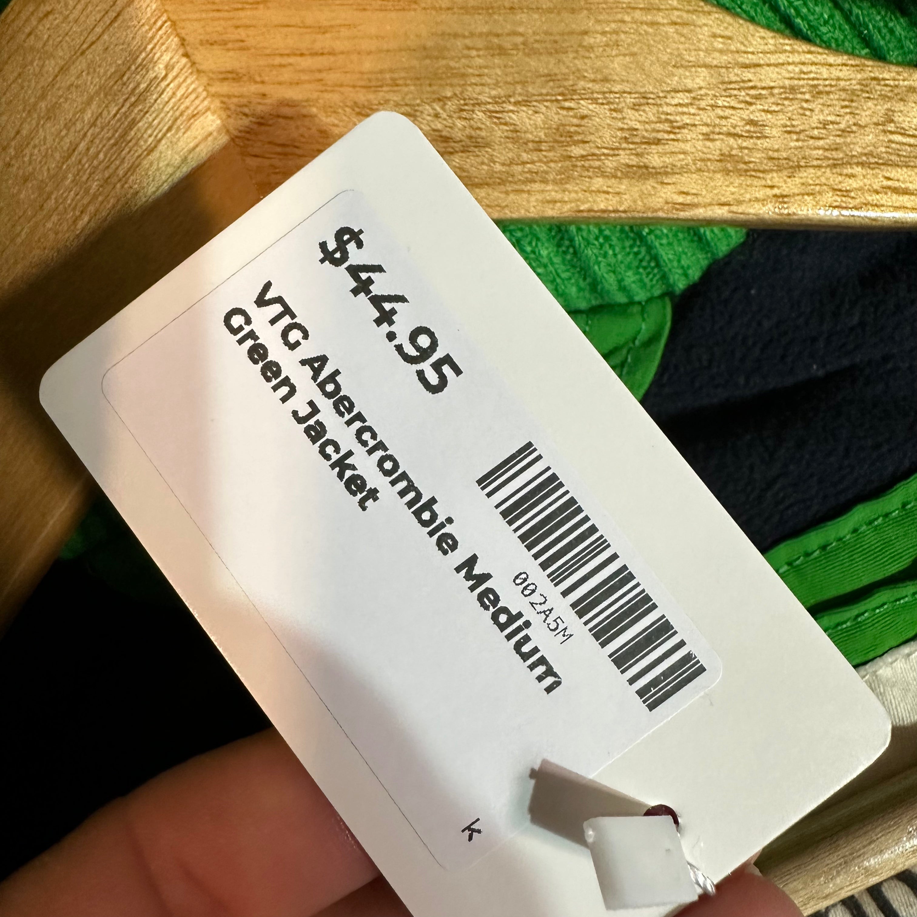 VTG Abercrombie Women's Medium Green Jacket