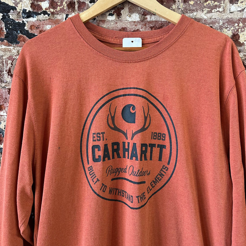 Carhartt Mens Large Long Sleeve T-Shirt