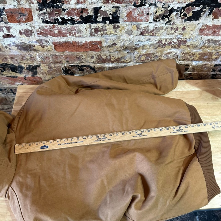 Carhartt Mens Large Tall Brown Jacket