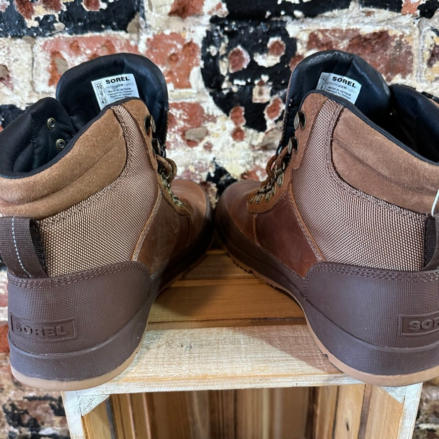 Sorel Waterproof Mens 10 Brown Boots