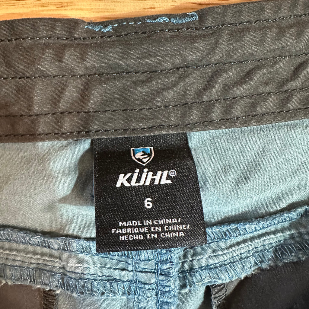 Kuhl Womens 6 Blue Shorts