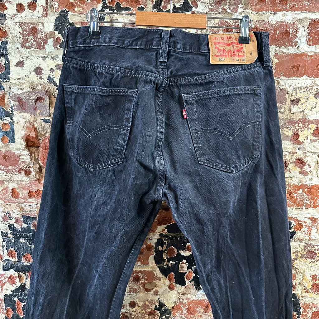Levi's Mens 34x30 Black Jeans