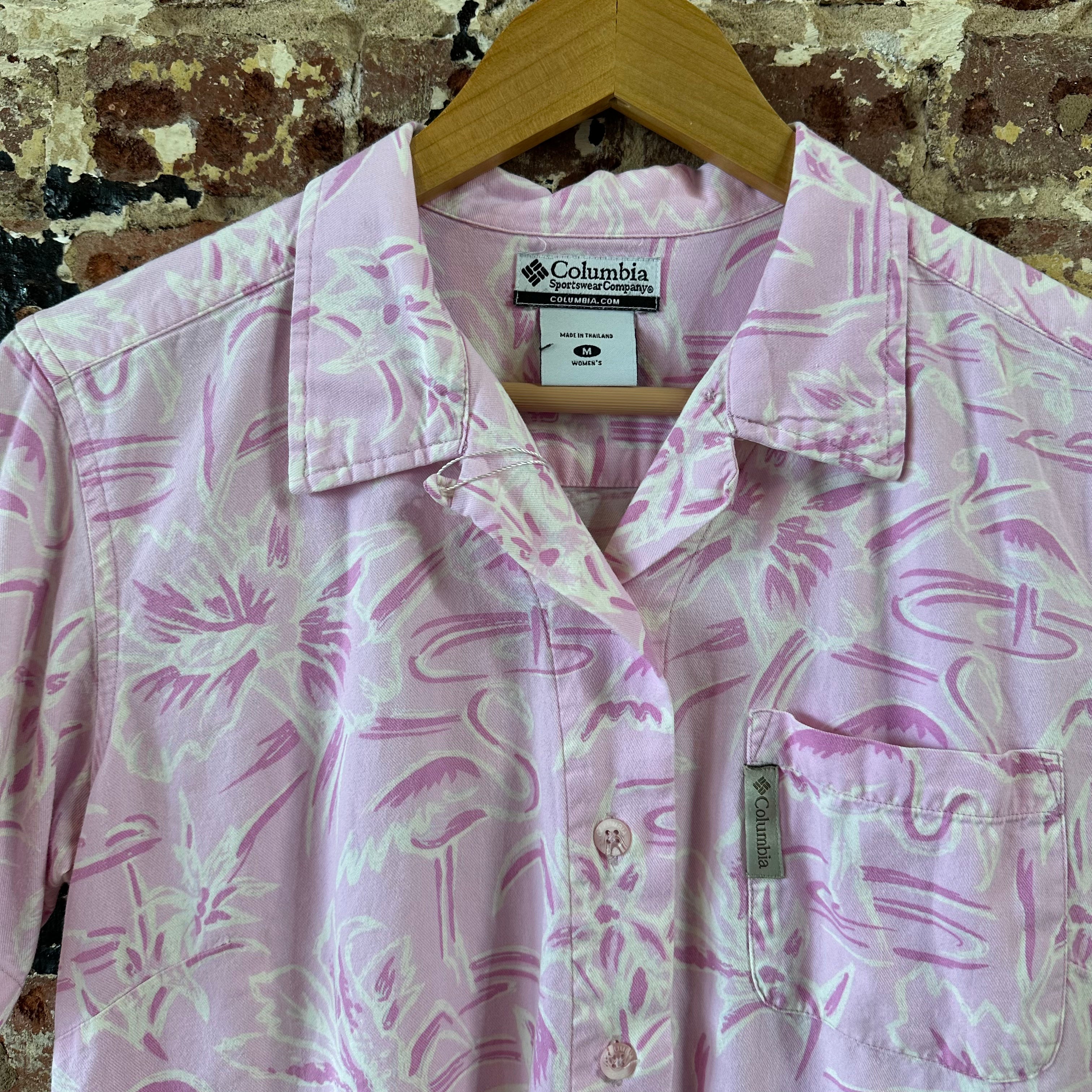 Columbia Womens Medium Button Up Shirt