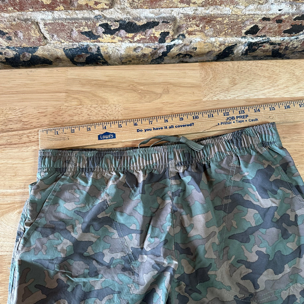 Columbia Camo Small Printed Bay Drawstring w/Pockets Womens Shorts casual