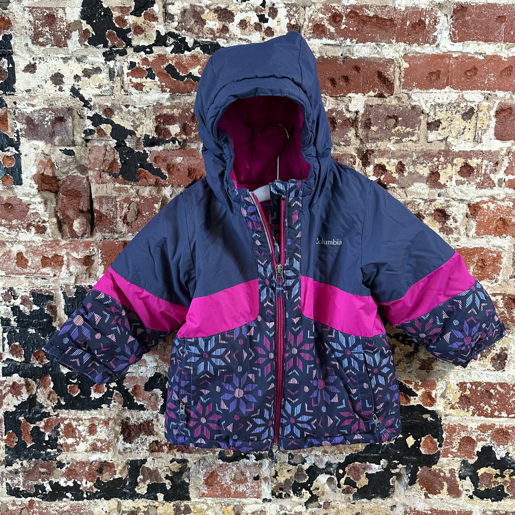 Columbia Purple Pink Jacket Girls 4T