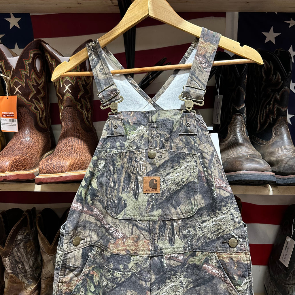 Carhartt Camo Insulated Bibs Boys 10