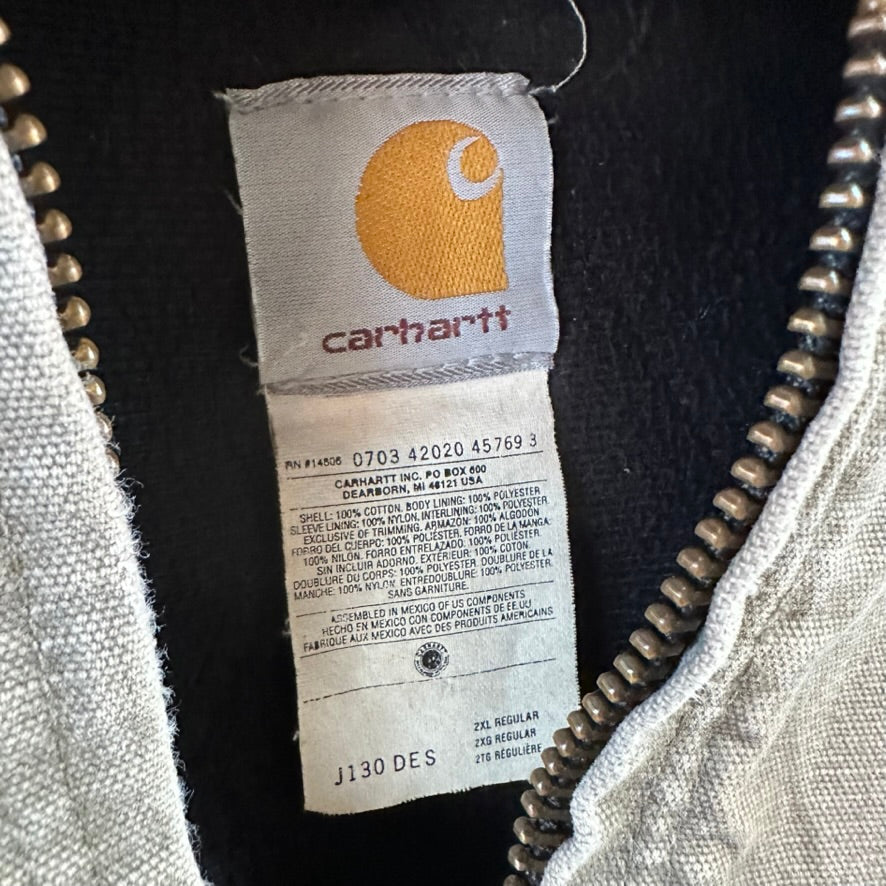 VTG Carhartt J130 DES Jacket Mens 2XL 2003