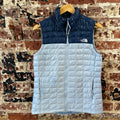 North Face Womens Small Thermoball Blue Vest