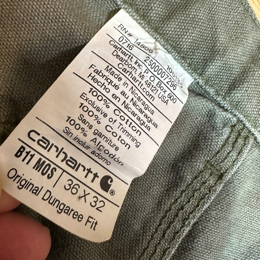Carhartt B11 MOS Mens 36x32 Pants