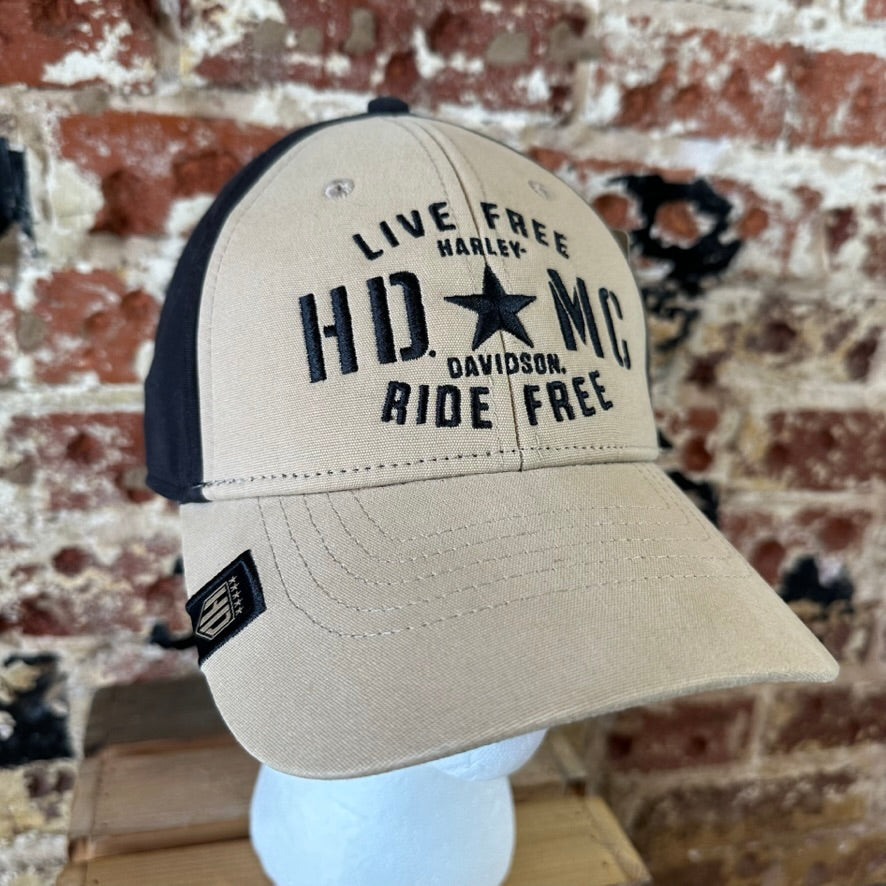 Harley Davidson Tan Hat