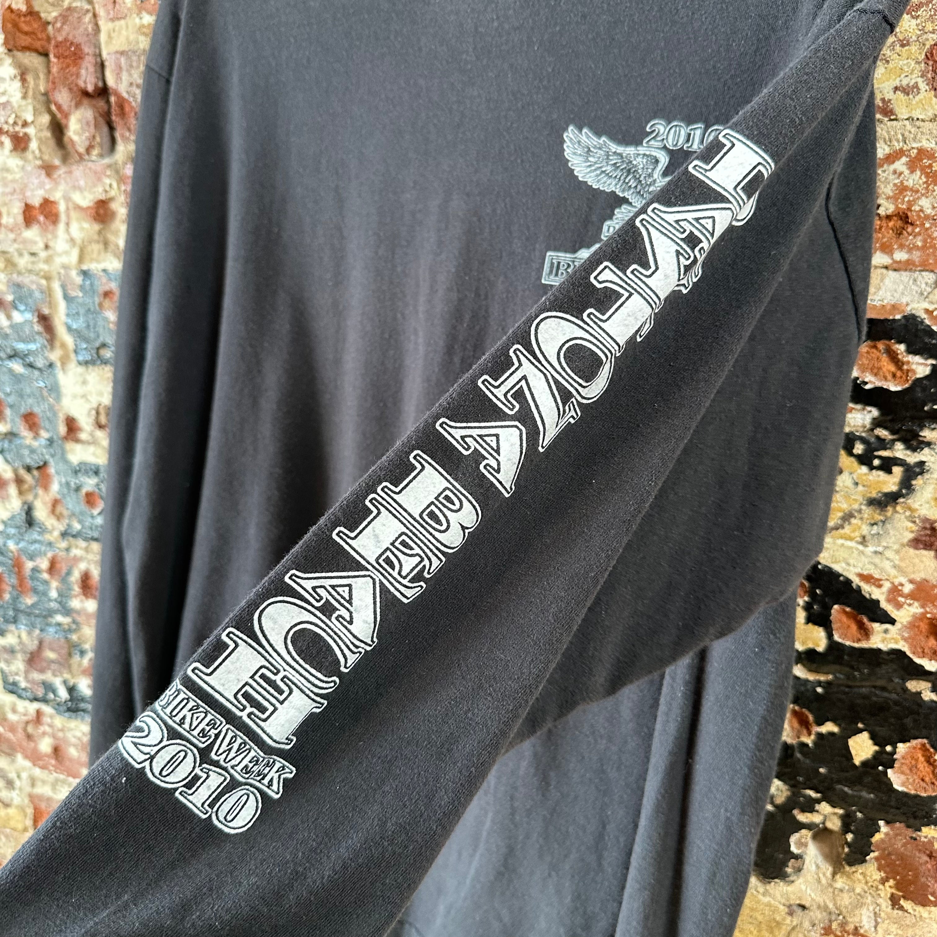 Daytona Large Black L/S T-Shirt