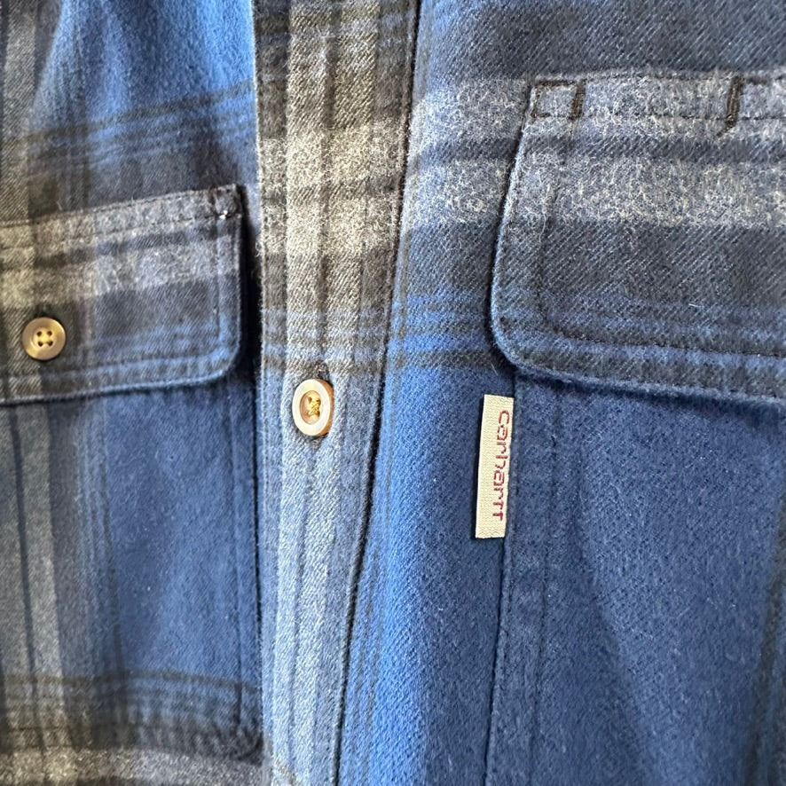 Carhartt Button Up Shirt Mens Small Flannel