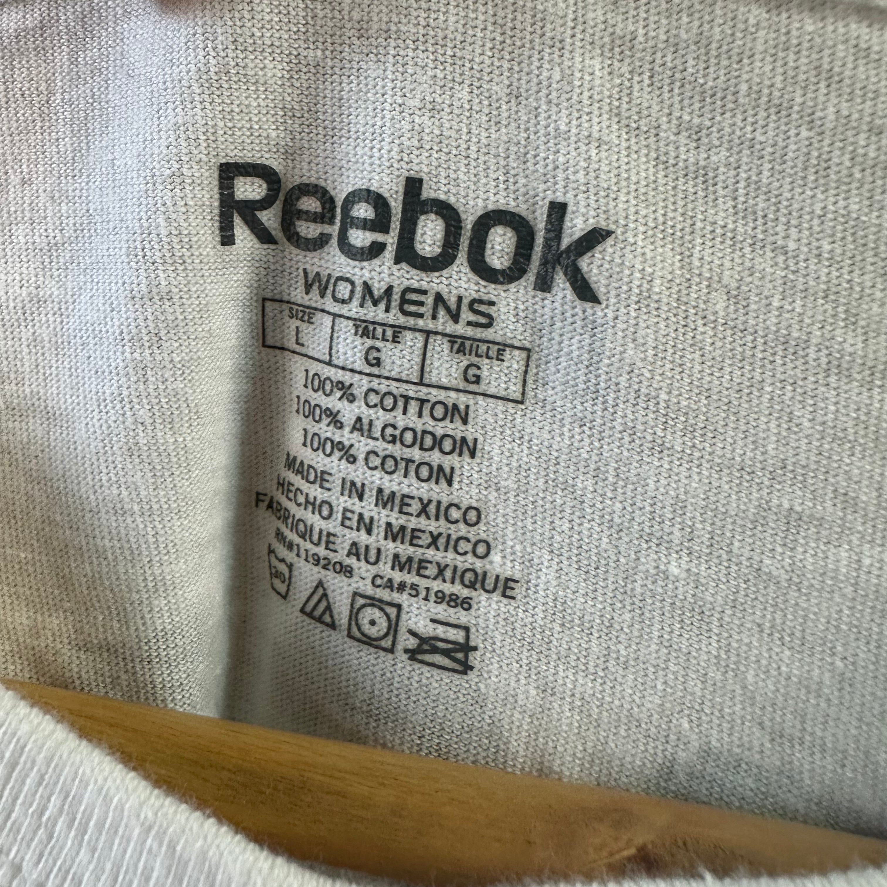 Reebok Rodgers Womens Large S/S T-Shirt