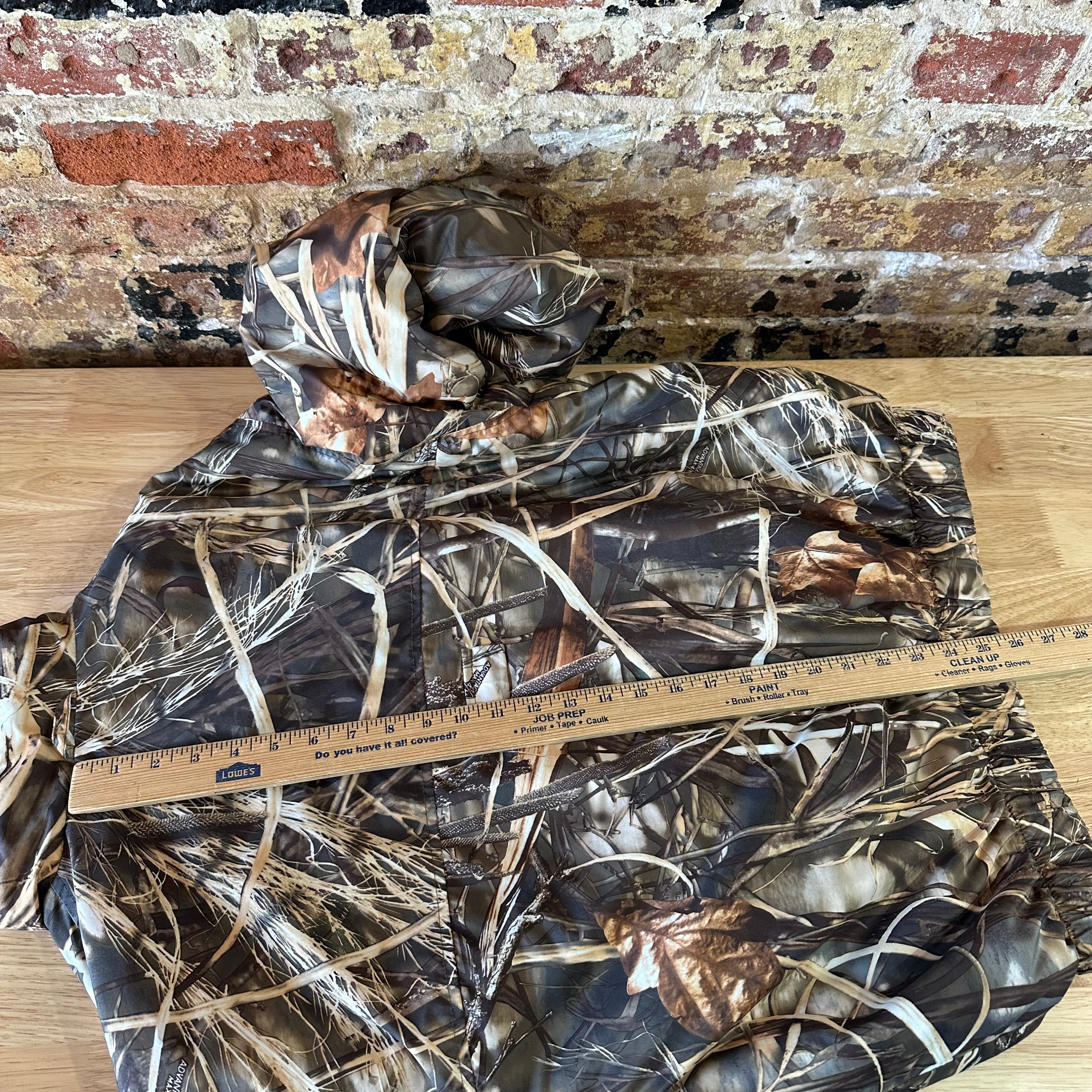 Red Head Men’s Sz Large Advantage Max Blades Reversible Jacket Zip Duck Hunting