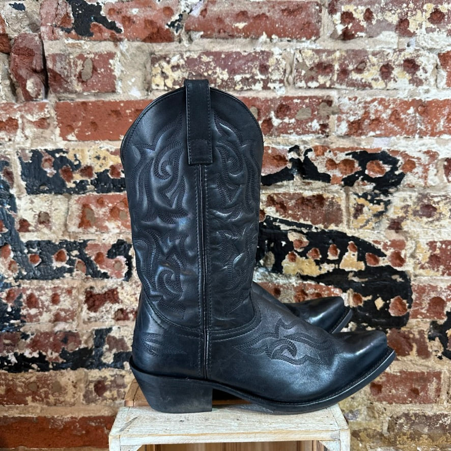 Laredo Western Black Boots Mens 9.5 EW