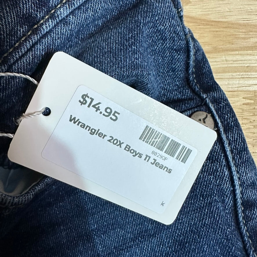 Wrangler 20x Boys 11 Blue Jeans