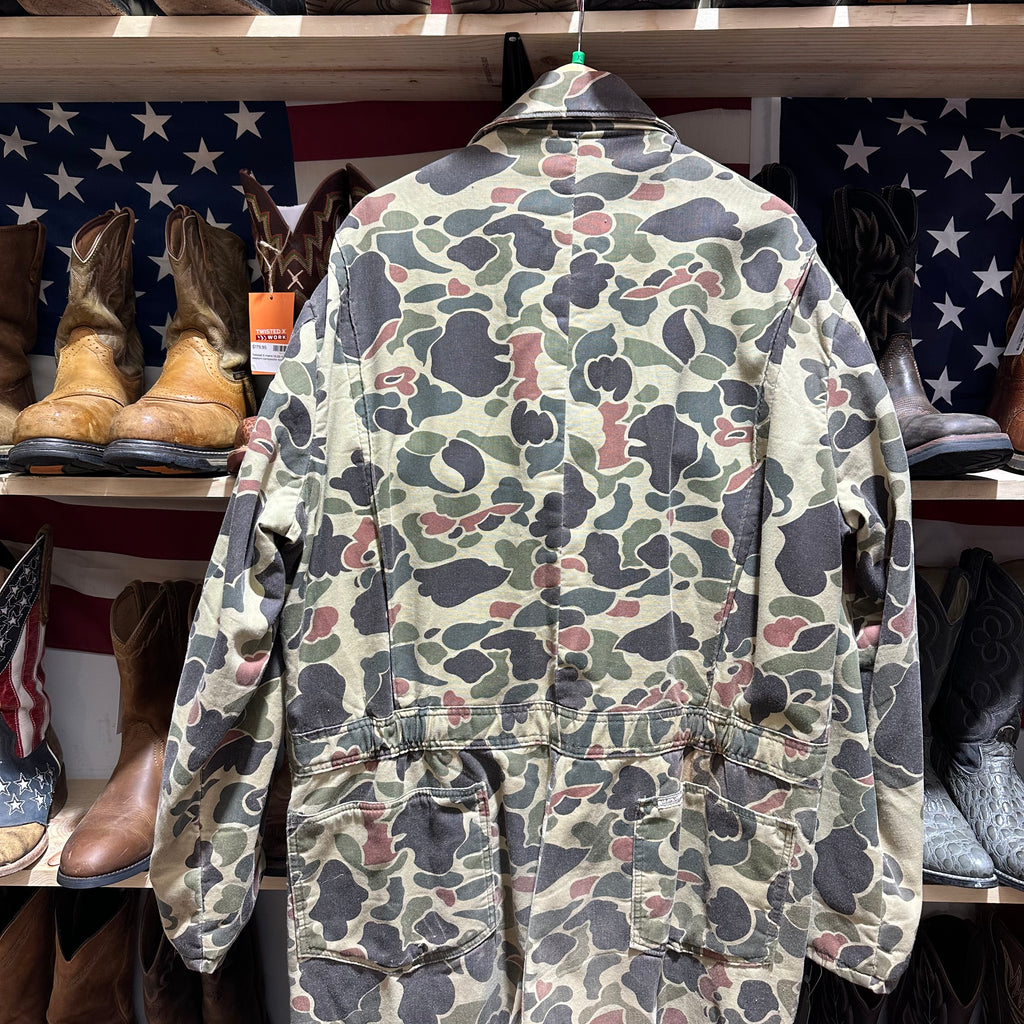 VTG Walls Mens XL Camo Coveralls