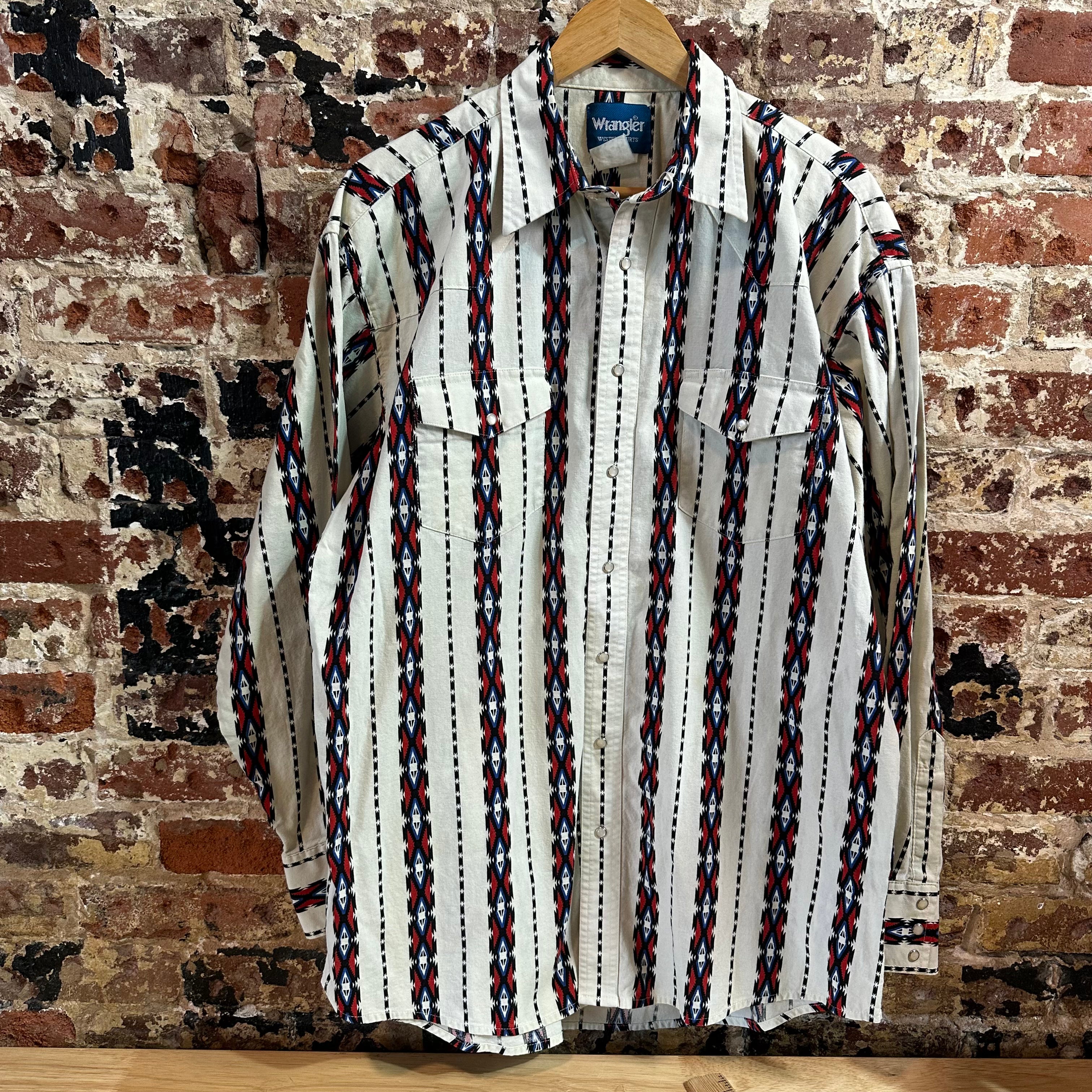 Wrangler Mens XL L/S Button Up