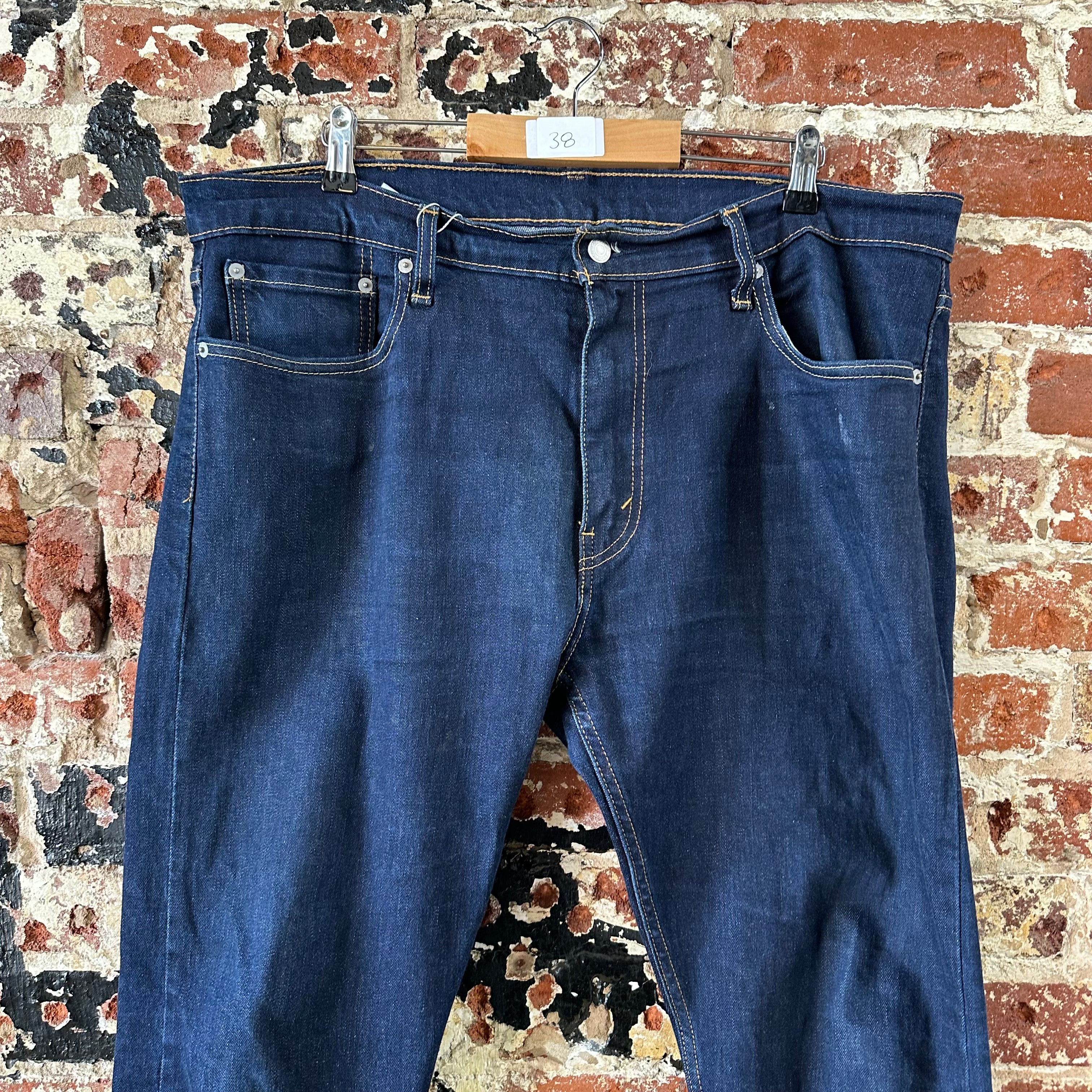 Levis 512 Slim Tapered Jeans Mens 38x32 Blue Modern