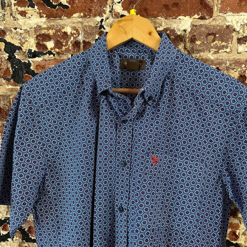 Ariat Button Up Shirt Mens Medium Western