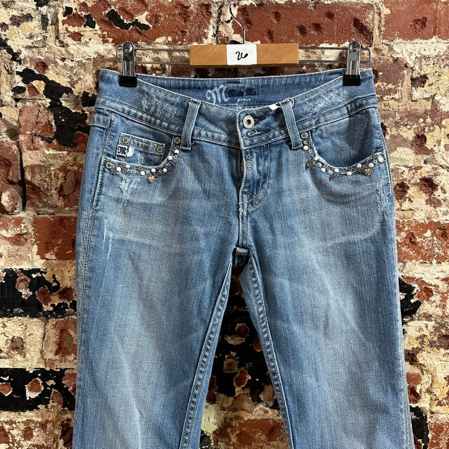 Miss Me Capri Jeans Womens 26