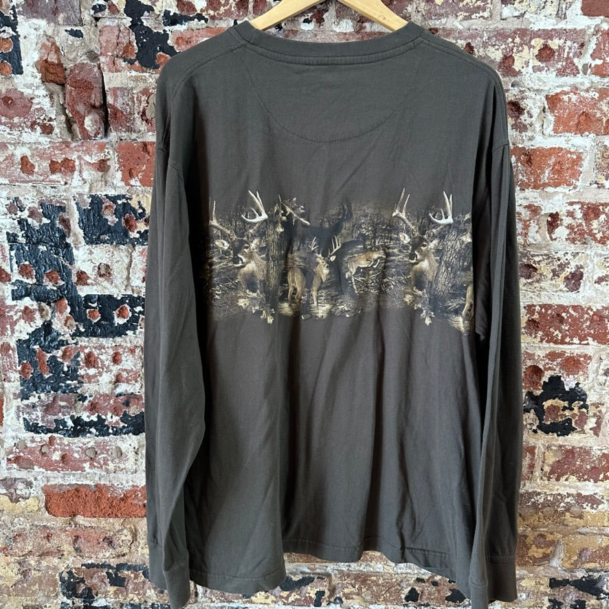 RedHead Men's XL L/S Deer T-Shirt