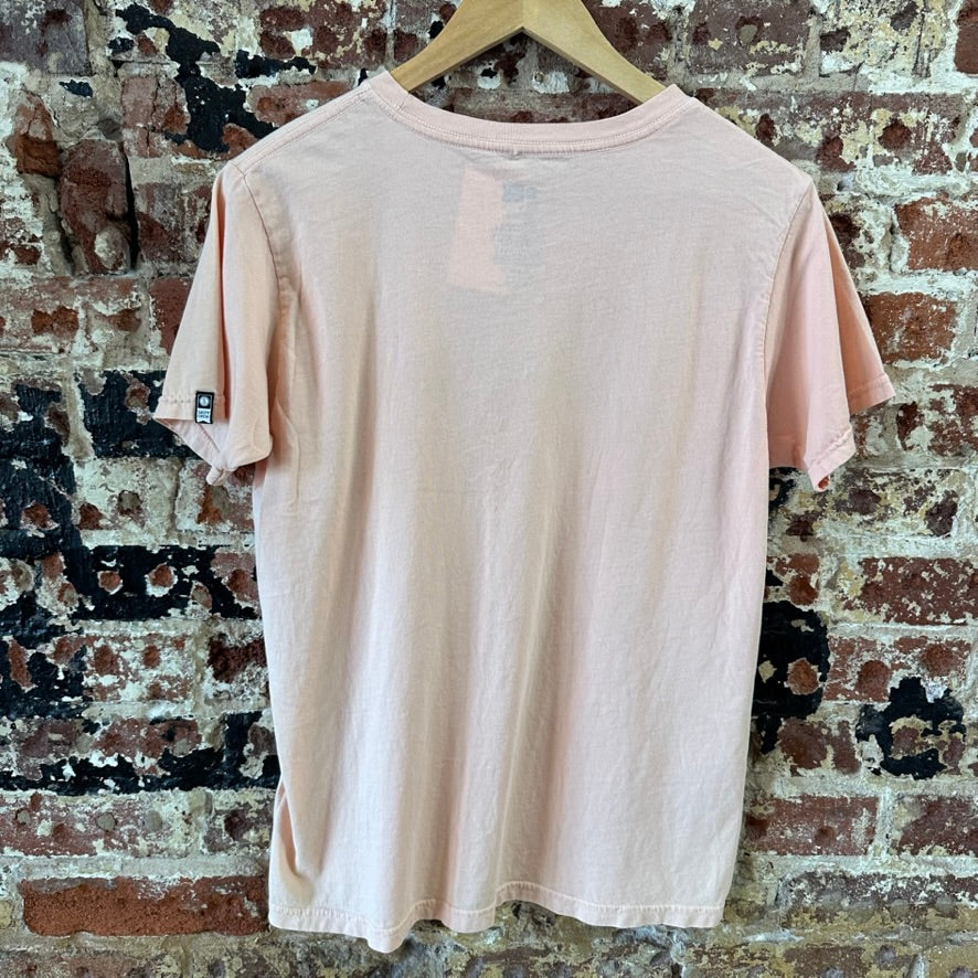 Salty Crew Crew Neck T-Shirt Womens Medium Stay Classy Short Sleeve Pink Beach